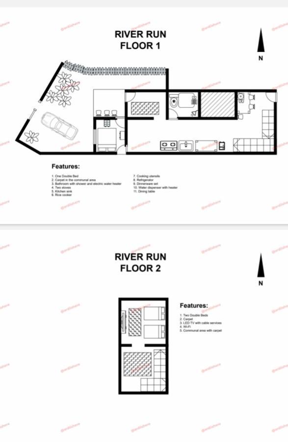 Riverrun Home Bogor Eksteriør bilde